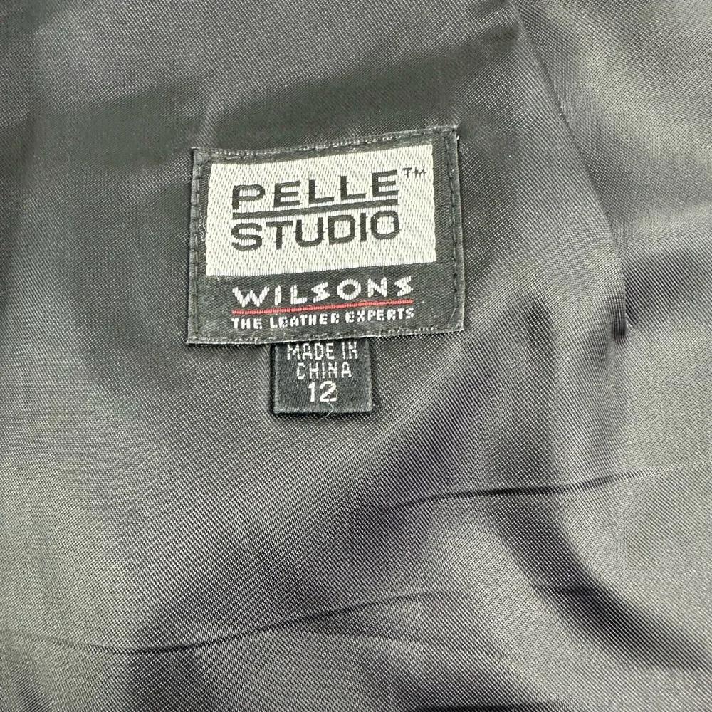 Wilsons Leather Vintage Pelle Studio Snake Print Pants Size 12
